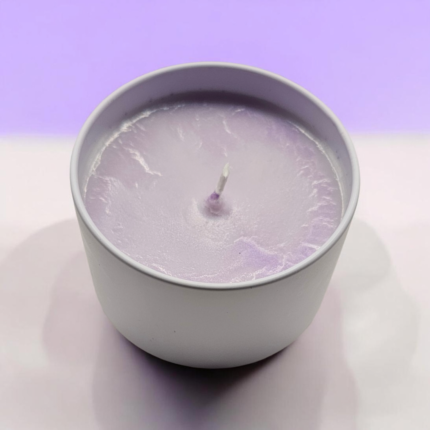 Purple Citronella Candle