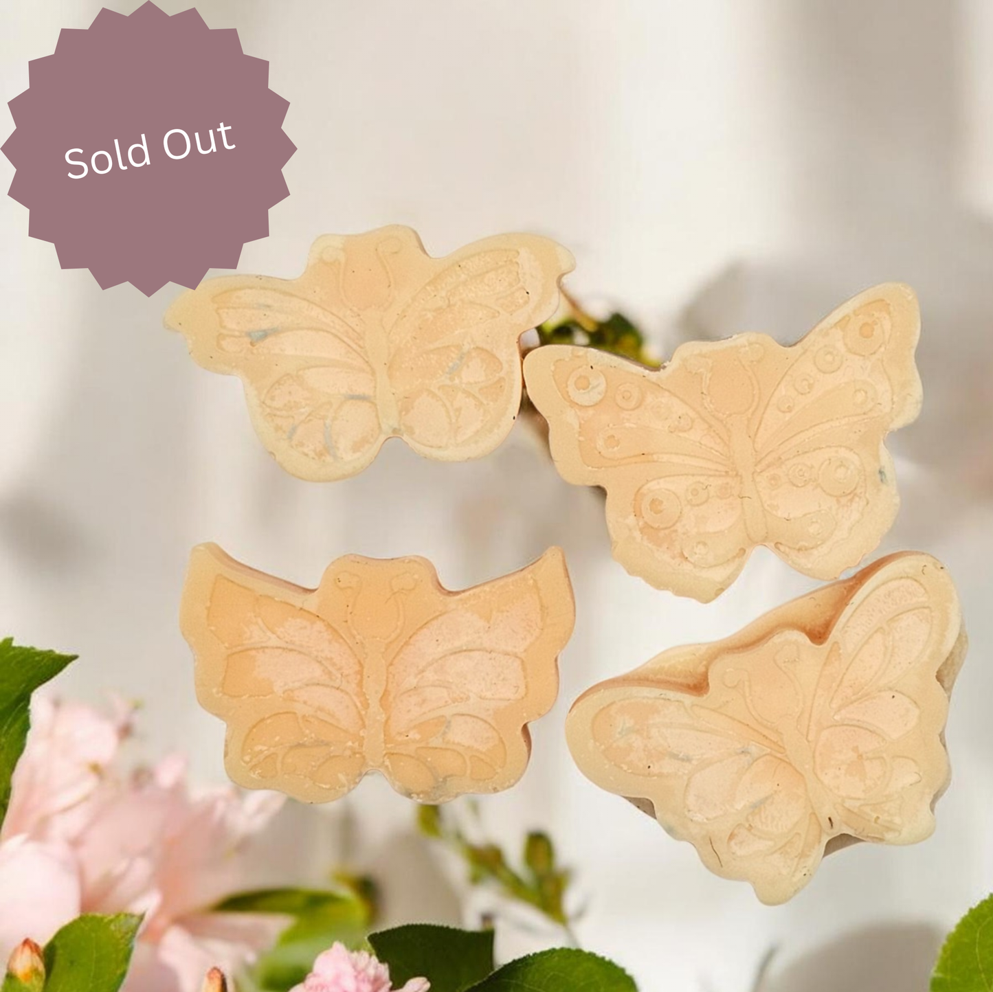 Peach Lemon Butterfly Wax Melts