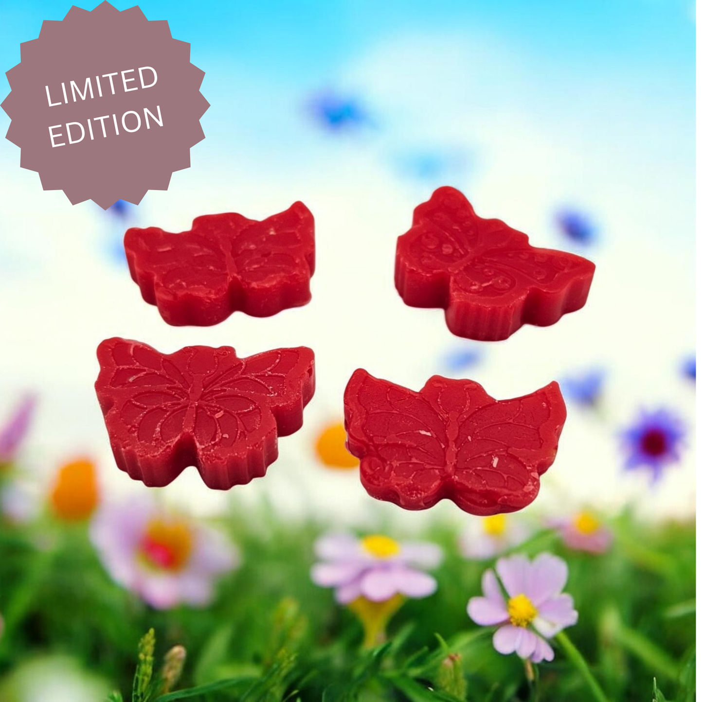 Strawberry Butterfly Wax Melts