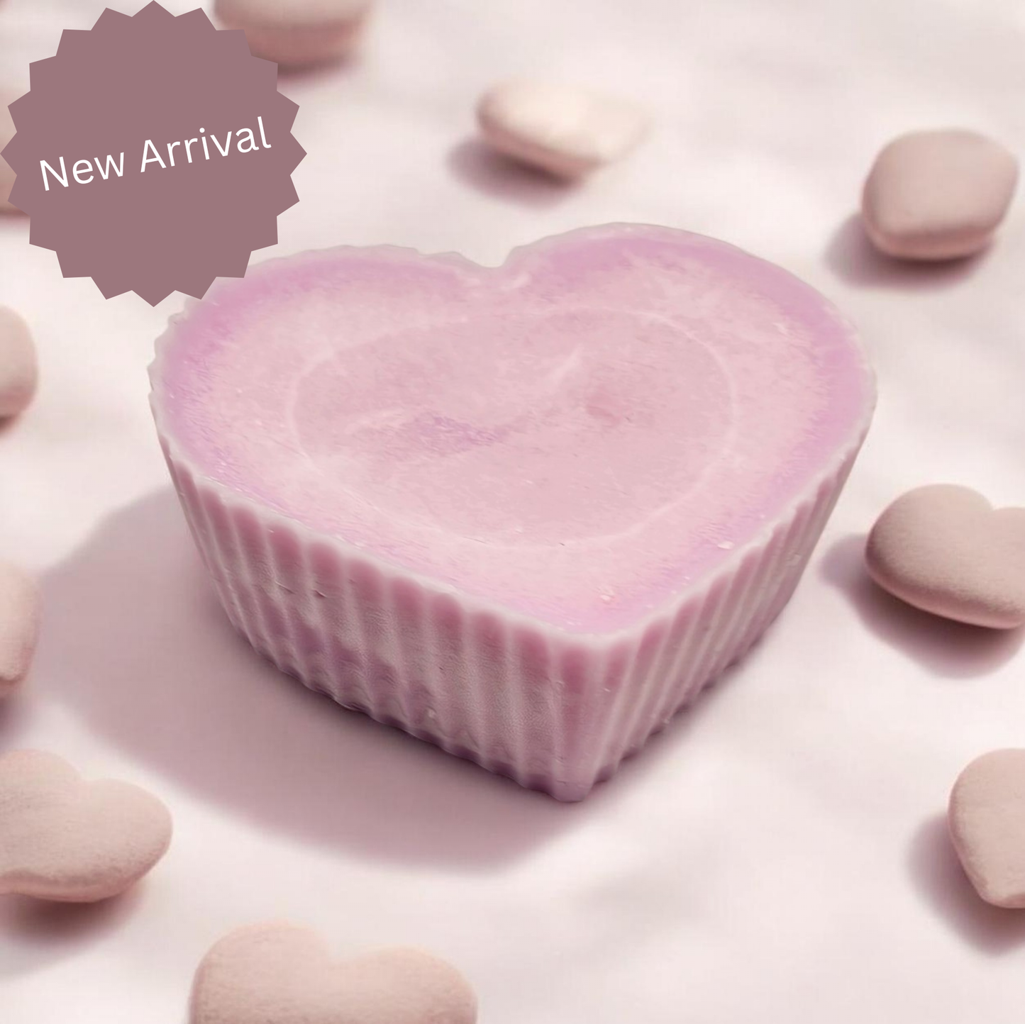 Pink Heart Lavender Wax Melts