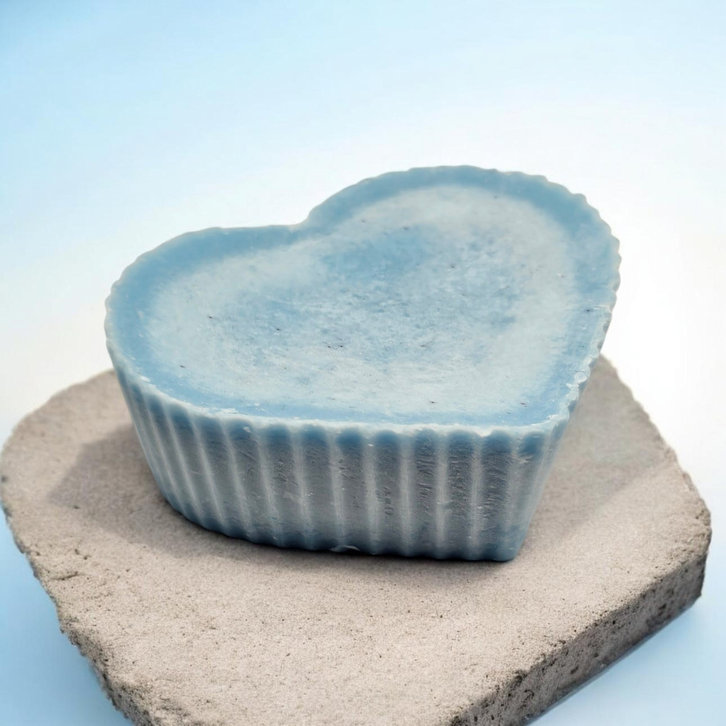 Blue Vanilla Heart Wax Melts