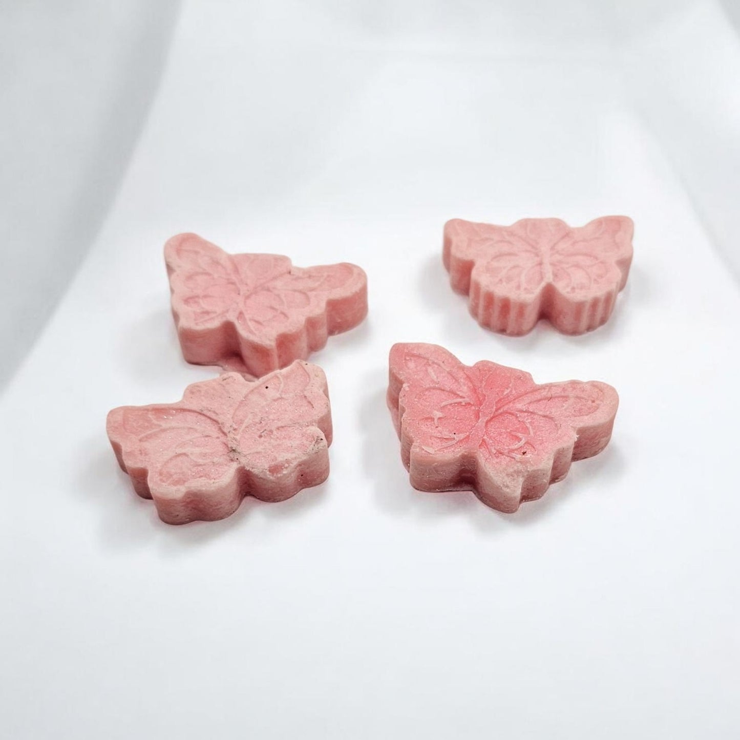 Light Pink Rose Butterfly Wax Melts