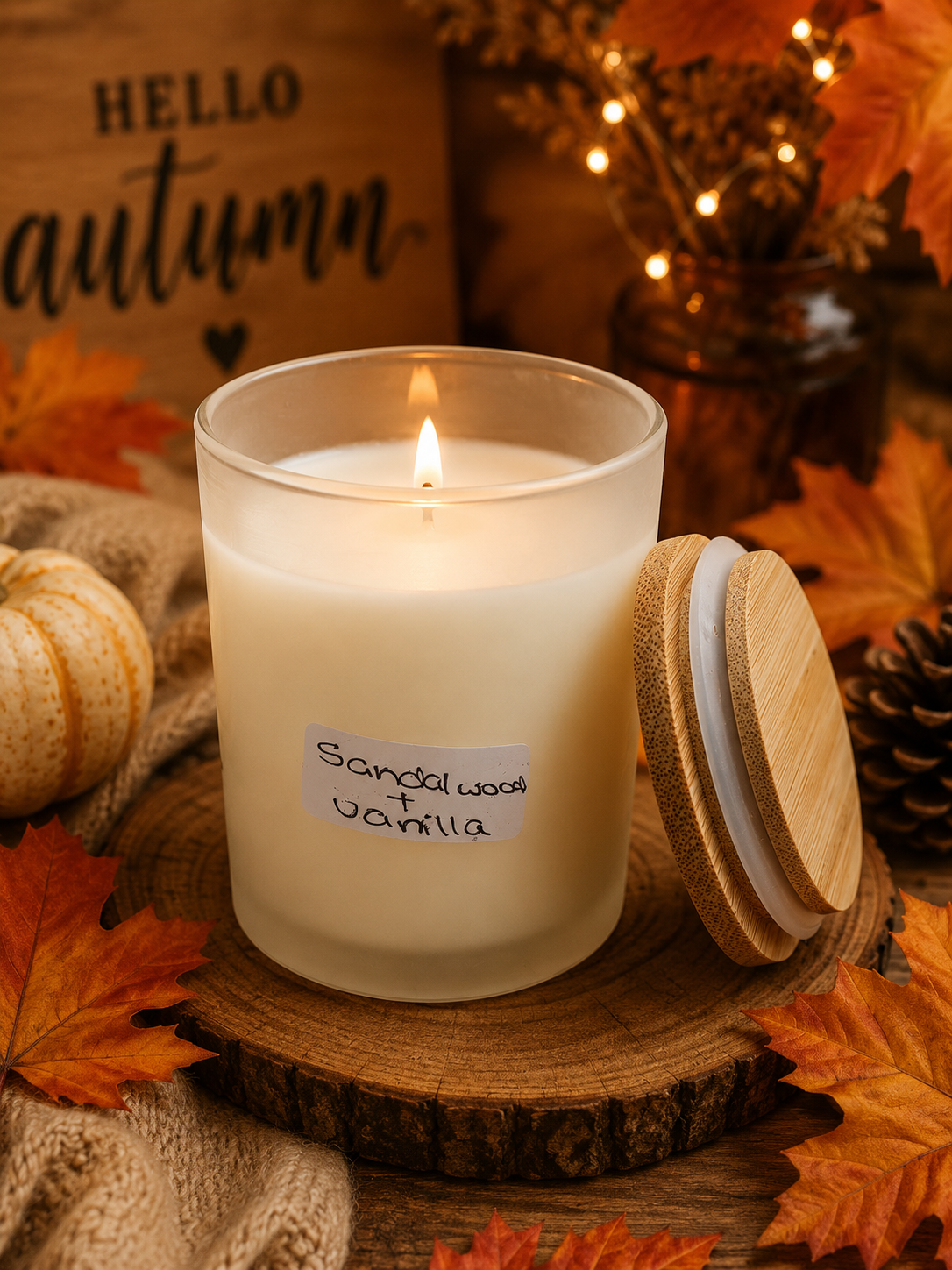 Sandalwood & Vanilla Candle